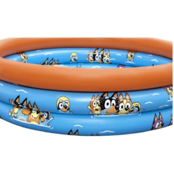 Alberca Piscina Redonda Inflable Infantil Bluey 40pulg Azul_2