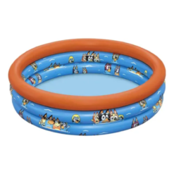 Alberca Piscina Redonda Inflable Infantil Bluey 40pulg Azul_1