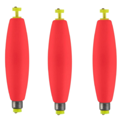 Juego 4 Flotadores Espuma Torpedos Para Pescar Con Clavija_0