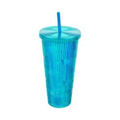 Vaso Texturizado True living Iridescent Rainbow Tumbler_0