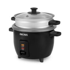 Olla Arrocera Portatil Electrica Para Cocina 6 Tazas Aroma_1