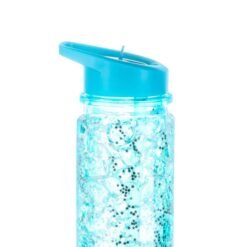 Botella Termo Portatil Plastico Purpurina Decorativa 590 ML_1