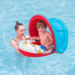 Flotador Alberca Bebes Bote Inflable Disney Junior Mickey_2