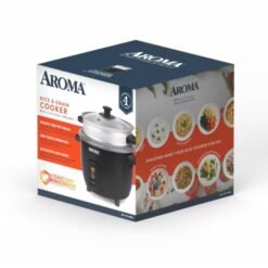 Olla Arrocera Portatil Electrica Para Cocina 6 Tazas Aroma_4