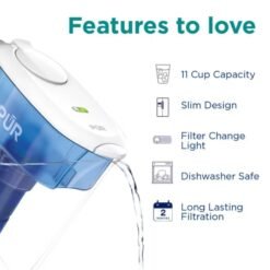 Jarra Filtro 11 Tazas Con Sistema Filtracion Agua PUR Plus_3